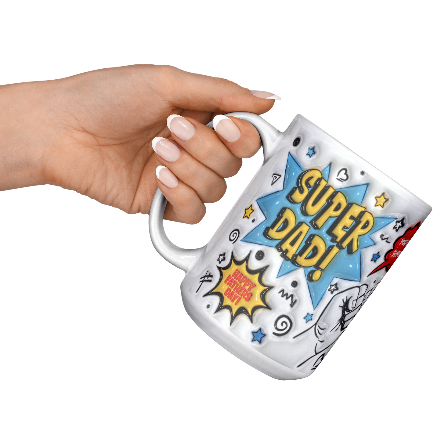 Fathers_Day_SUPER_DAD_Mug_Simulated_3D__15ozWhiteMugLifestyleLHRaisedAngle_Mockup.png