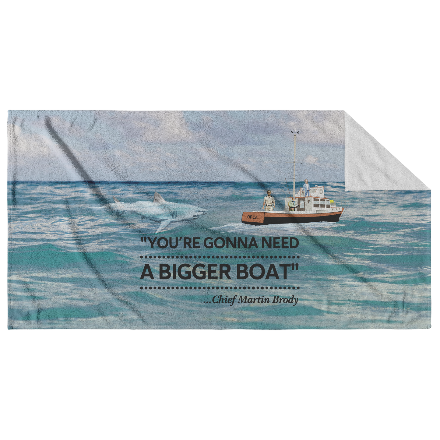 Need_a_Bigger_Boat_Scene_-_Beach_Towel_Main_Fold_Horizontal_Mockup.png