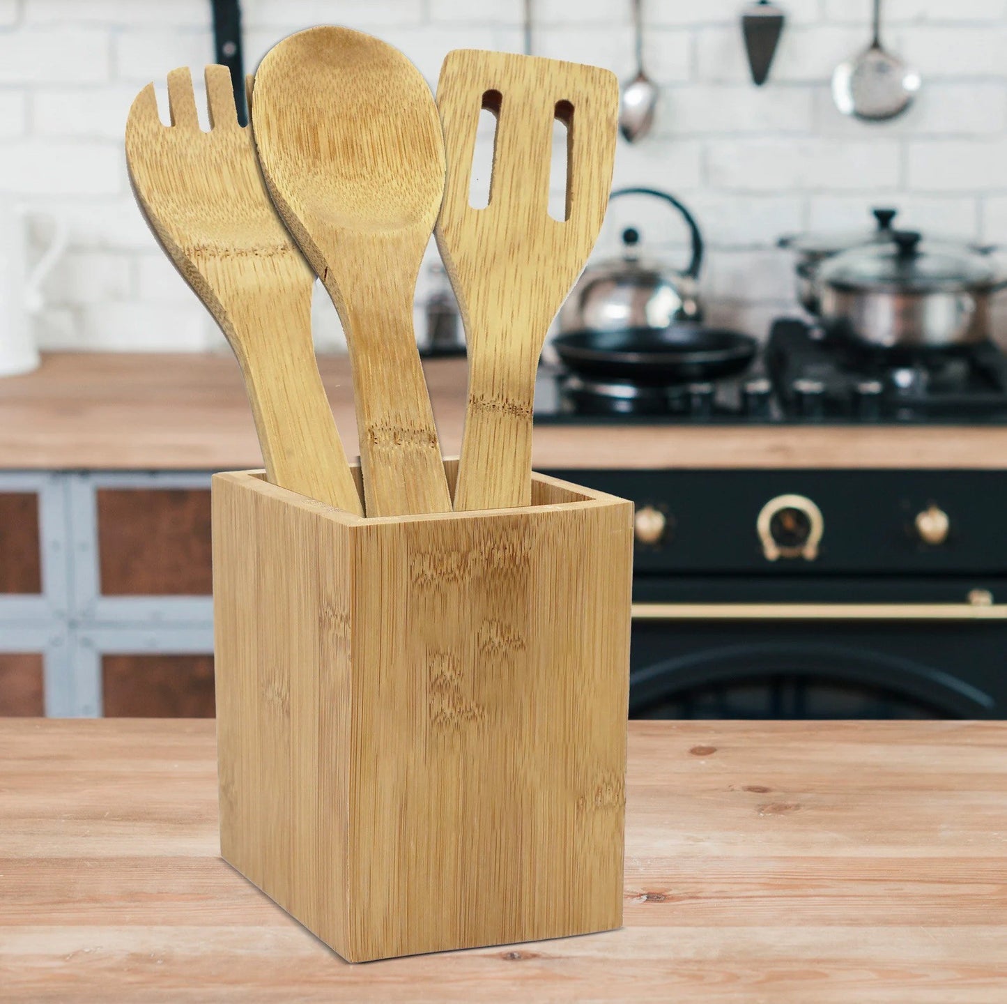 Jaws - Laser Engraved Utensil Holder