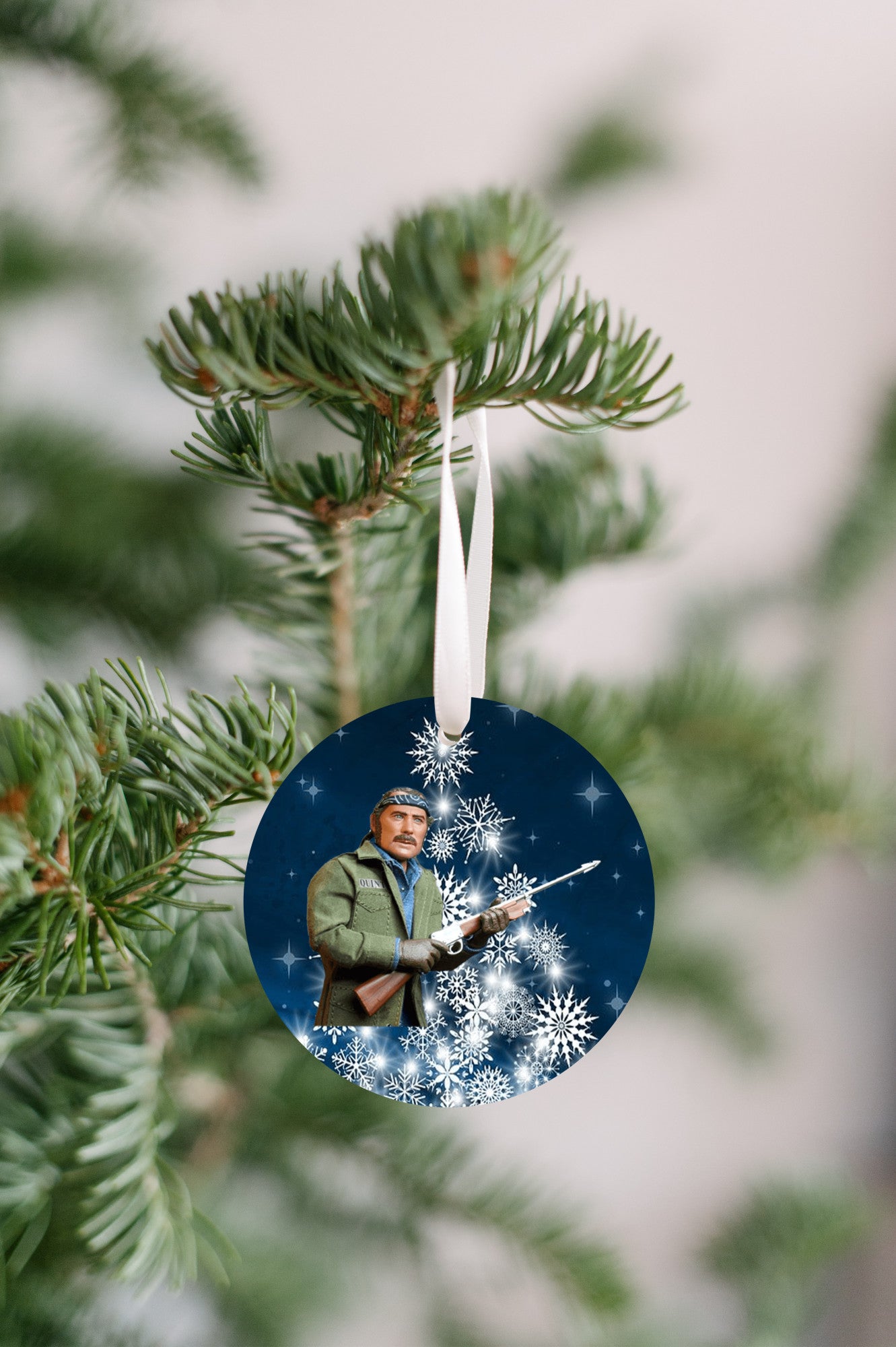 Jaws - Quint, Tree-Stars Ornament - Get 50% OFF When you By 10 or more! Mix & Match!** GREAT GIFT IDEA!