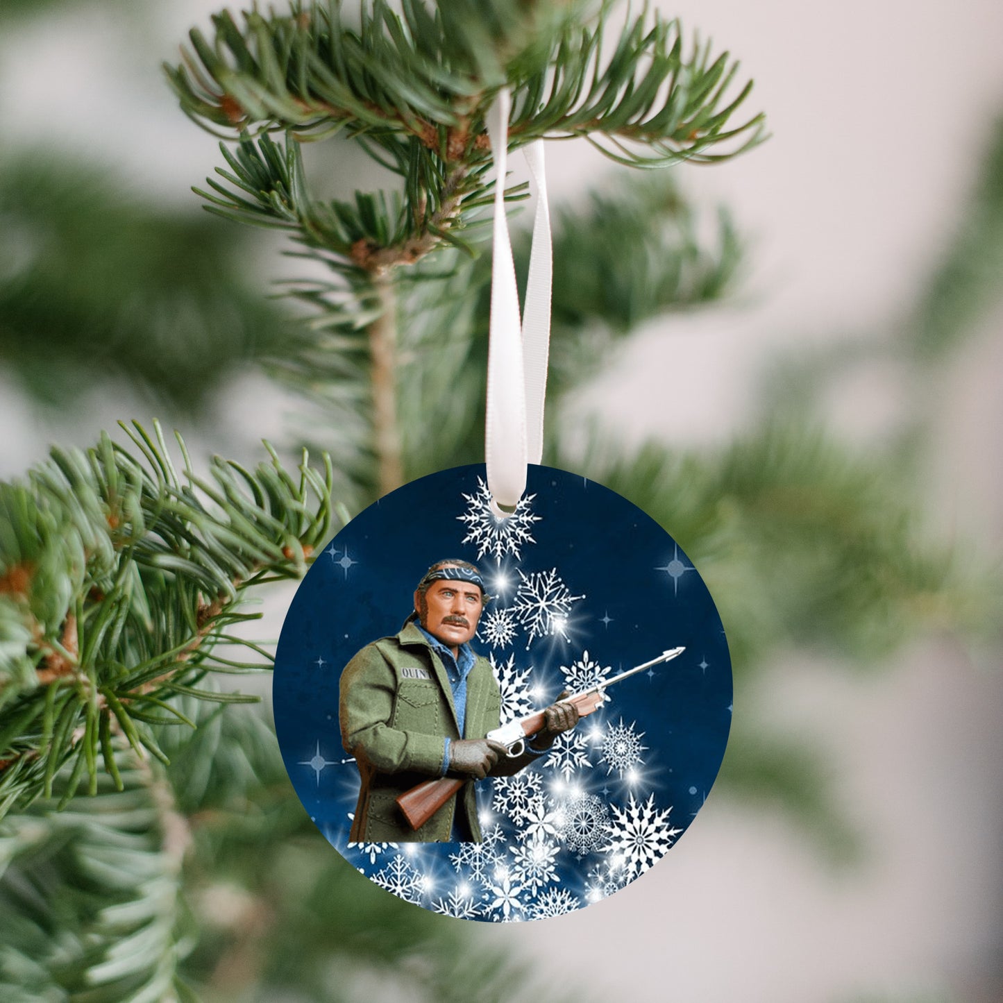 Jaws - Quint, Tree-Stars Ornament - Get 50% OFF When you By 10 or more! Mix & Match!** GREAT GIFT IDEA!