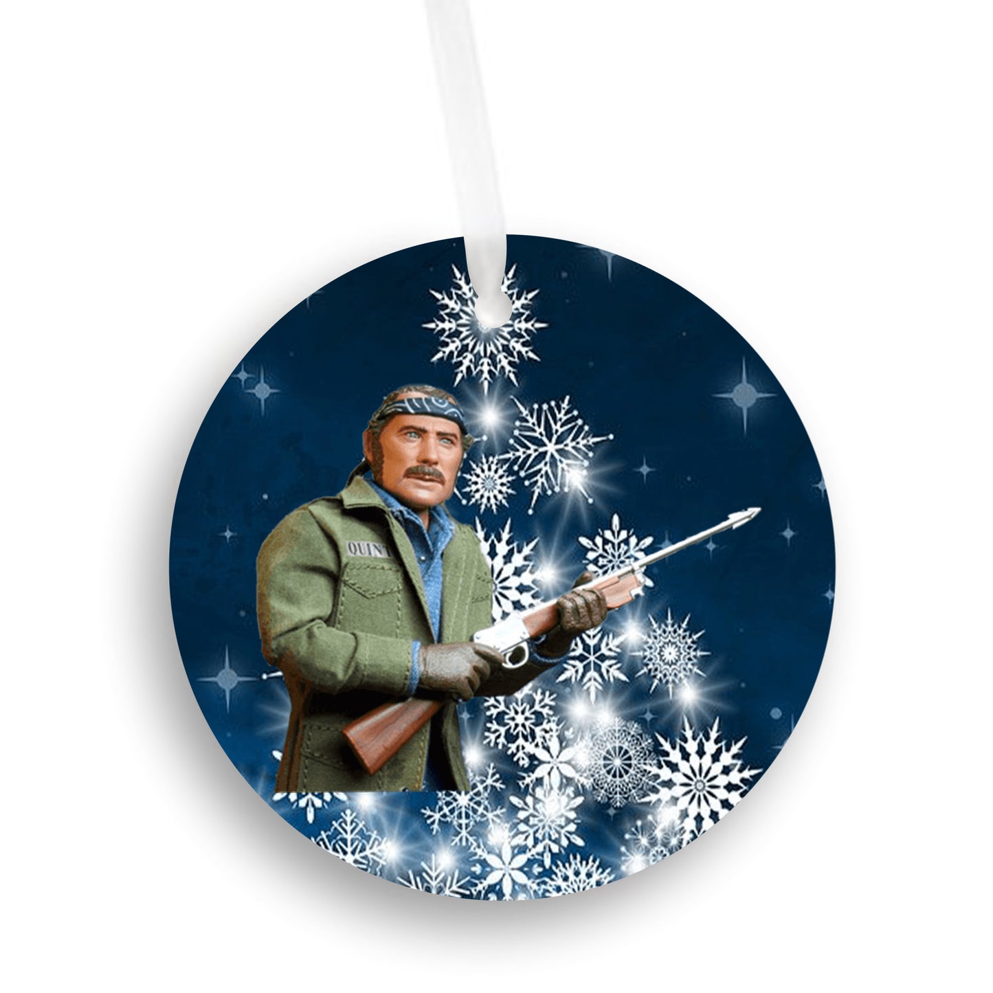 Jaws - Quint, Tree-Stars Ornament - Get 50% OFF When you By 10 or more! Mix & Match!** GREAT GIFT IDEA!