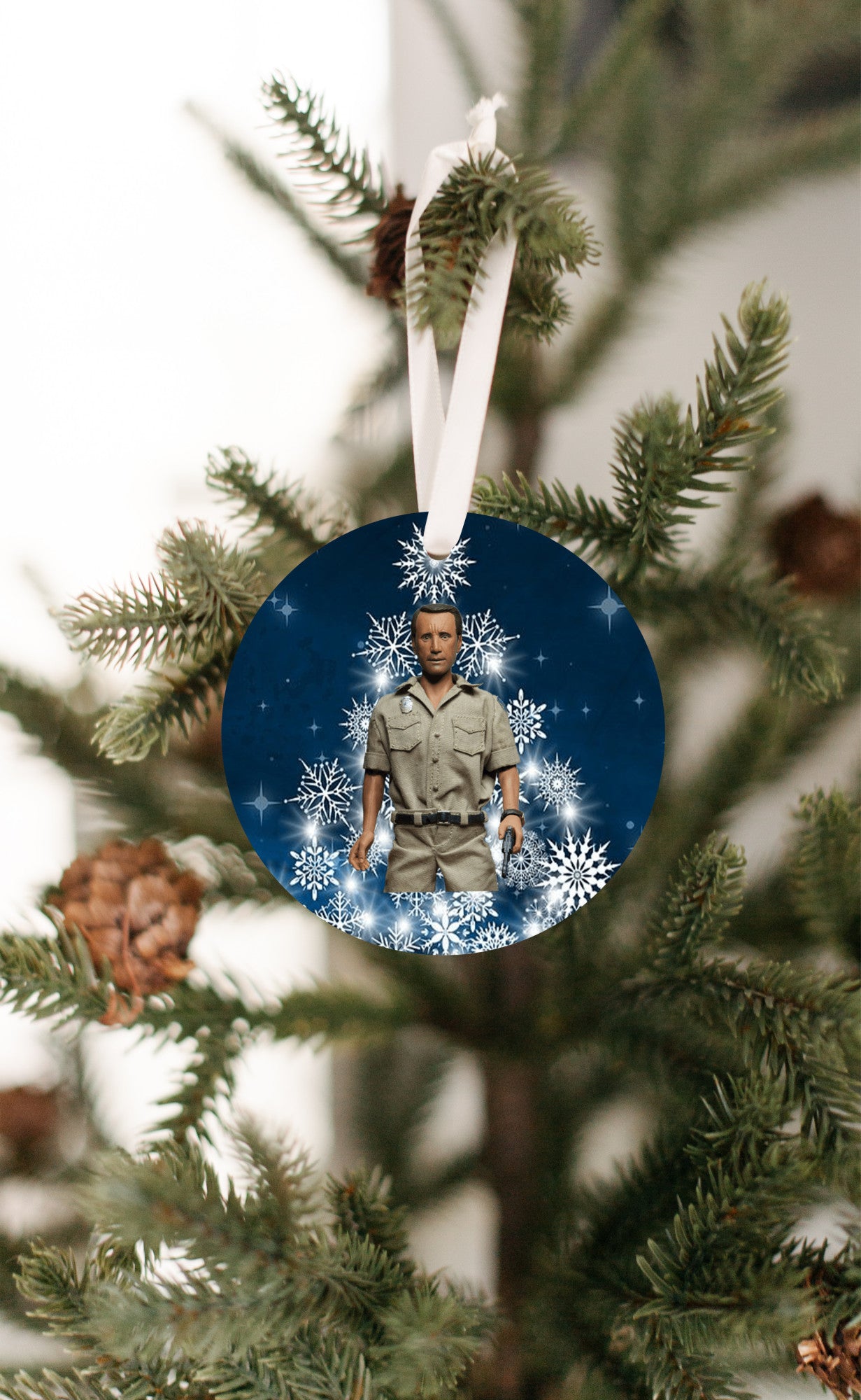 Jaws - Chief Brody, Tree-Stars Christmas Ornament - Get 50% OFF When you By 10 or more! Mix & Match!** GREAT GIFT IDEA!