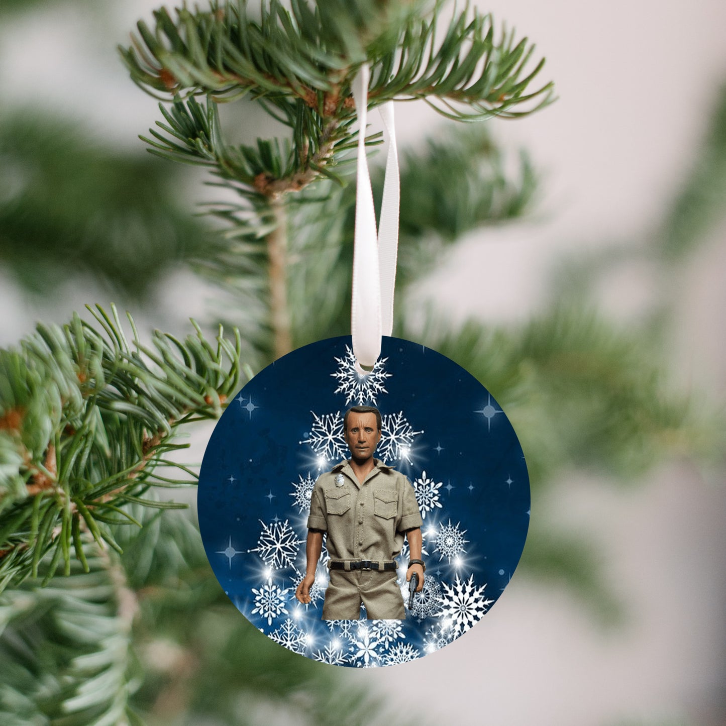 Jaws - Chief Brody, Tree-Stars Christmas Ornament - Get 50% OFF When you By 10 or more! Mix & Match!** GREAT GIFT IDEA!