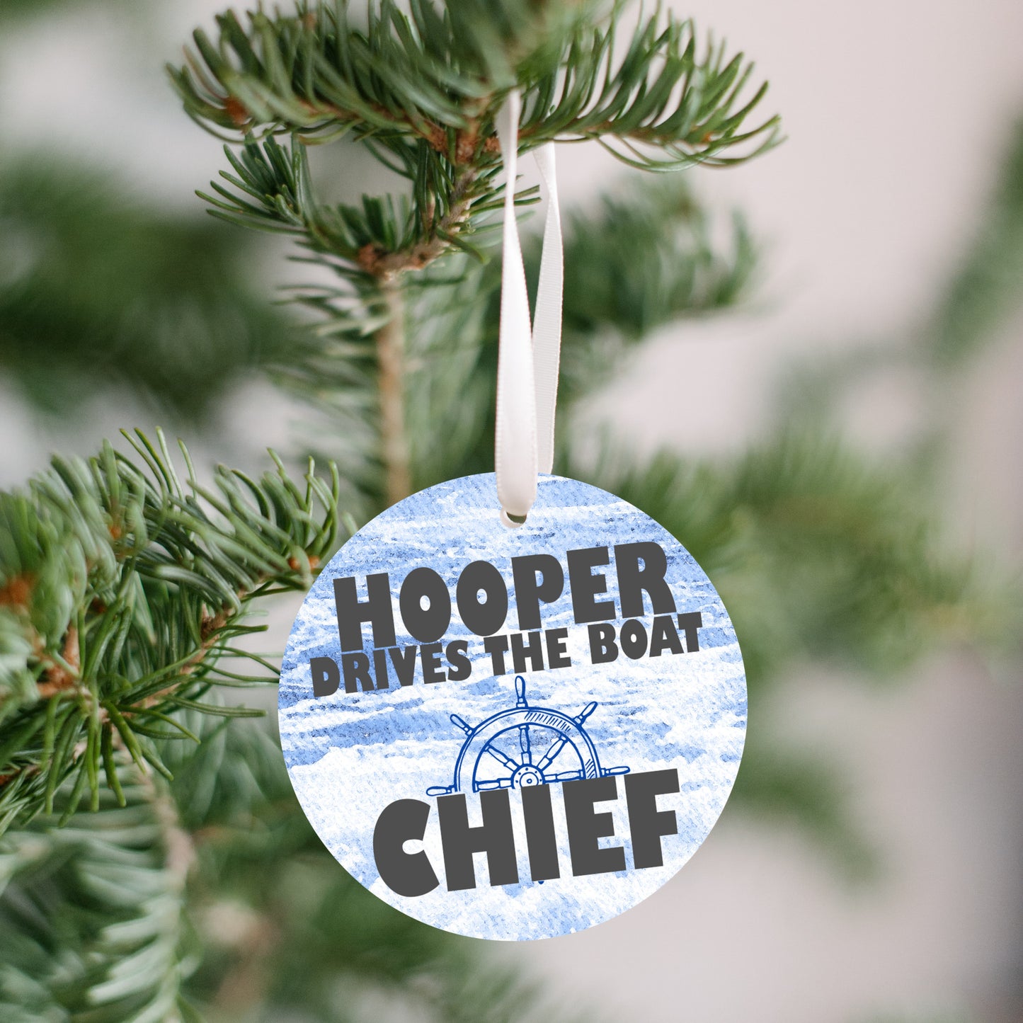Jaws - Hooper Drives The Boat Chief, Ornament - Get 50% OFF When you By 10 or more! Mix & Match!** GREAT GIFT IDEA!