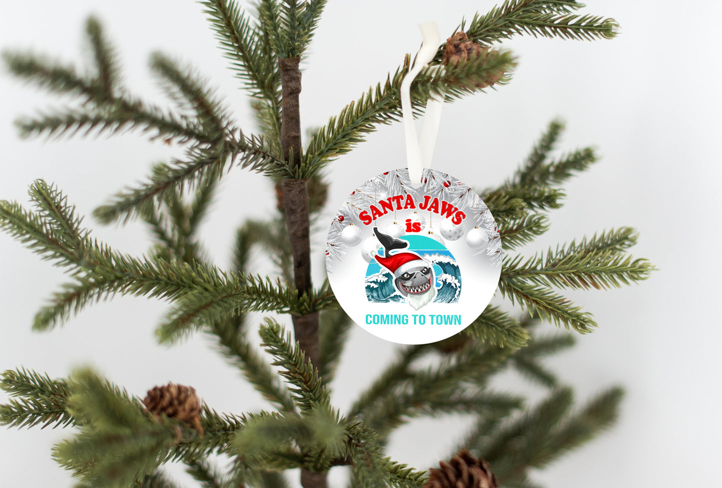 Jaws - Santa Jaws is Coming to Town Ornament - Get 50% OFF When you By 10 or more! Mix & Match!** GREAT GIFT IDEA!
