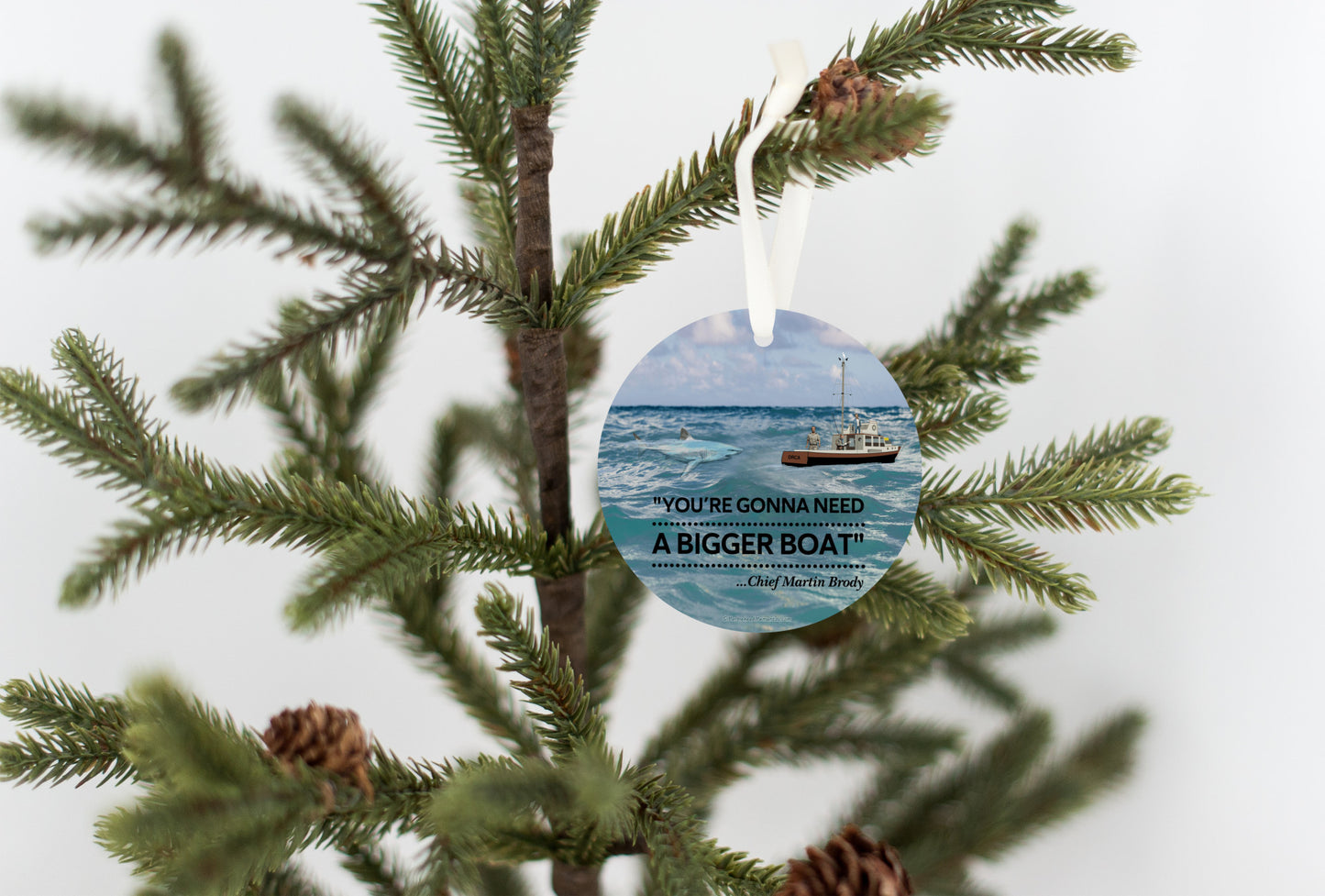 Jaws - Need A Bigger Boat Scene, Ornament - Get 50% OFF When you By 10 or more! Mix & Match!** GREAT GIFT IDEA!