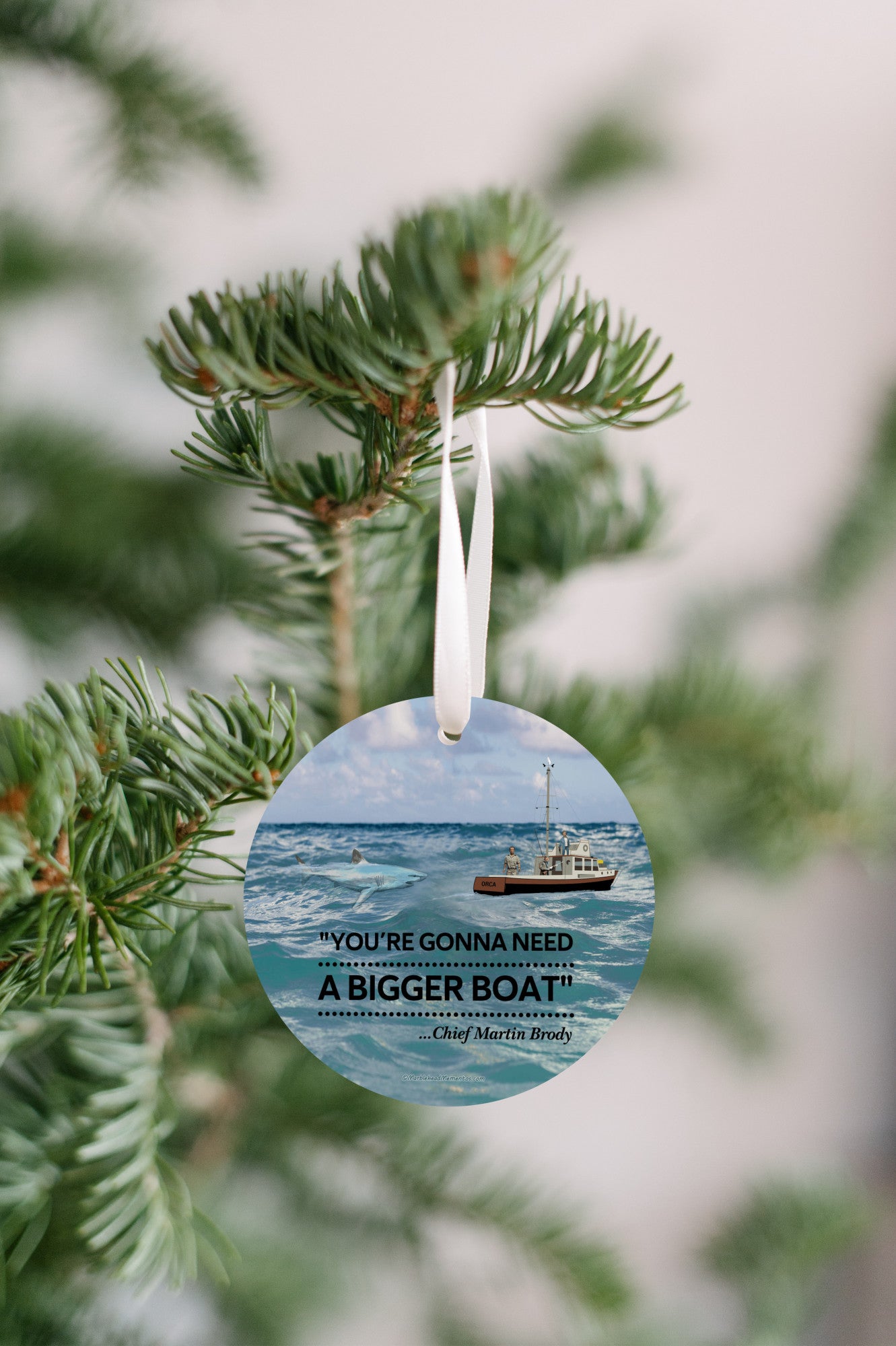 Jaws - Need A Bigger Boat Scene, Ornament - Get 50% OFF When you By 10 or more! Mix & Match!** GREAT GIFT IDEA!