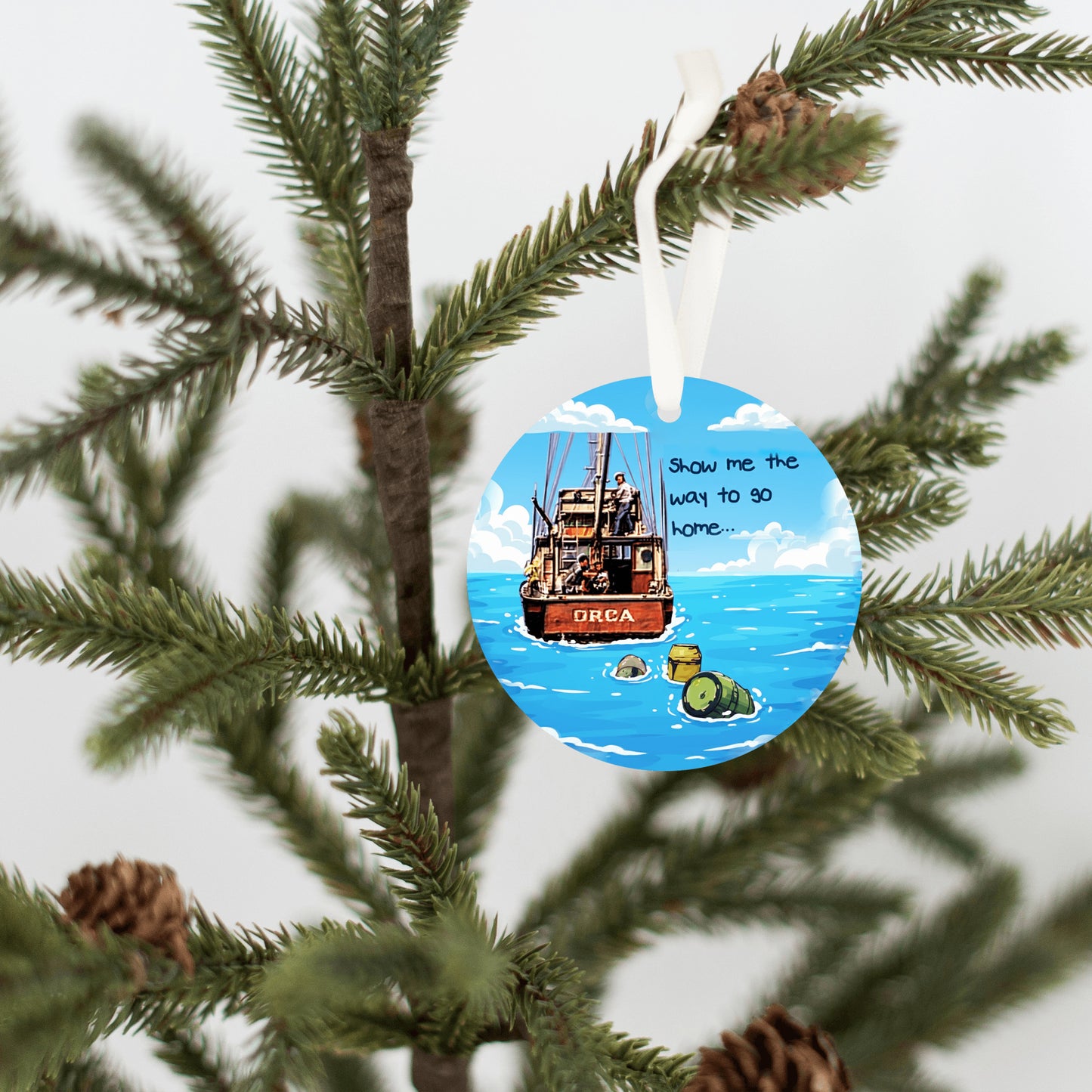 Jaws - Show me the way to go home Ornament - Get 50% OFF When you buy 10 or more! Mix & Match!** GREAT GIFT IDEA!