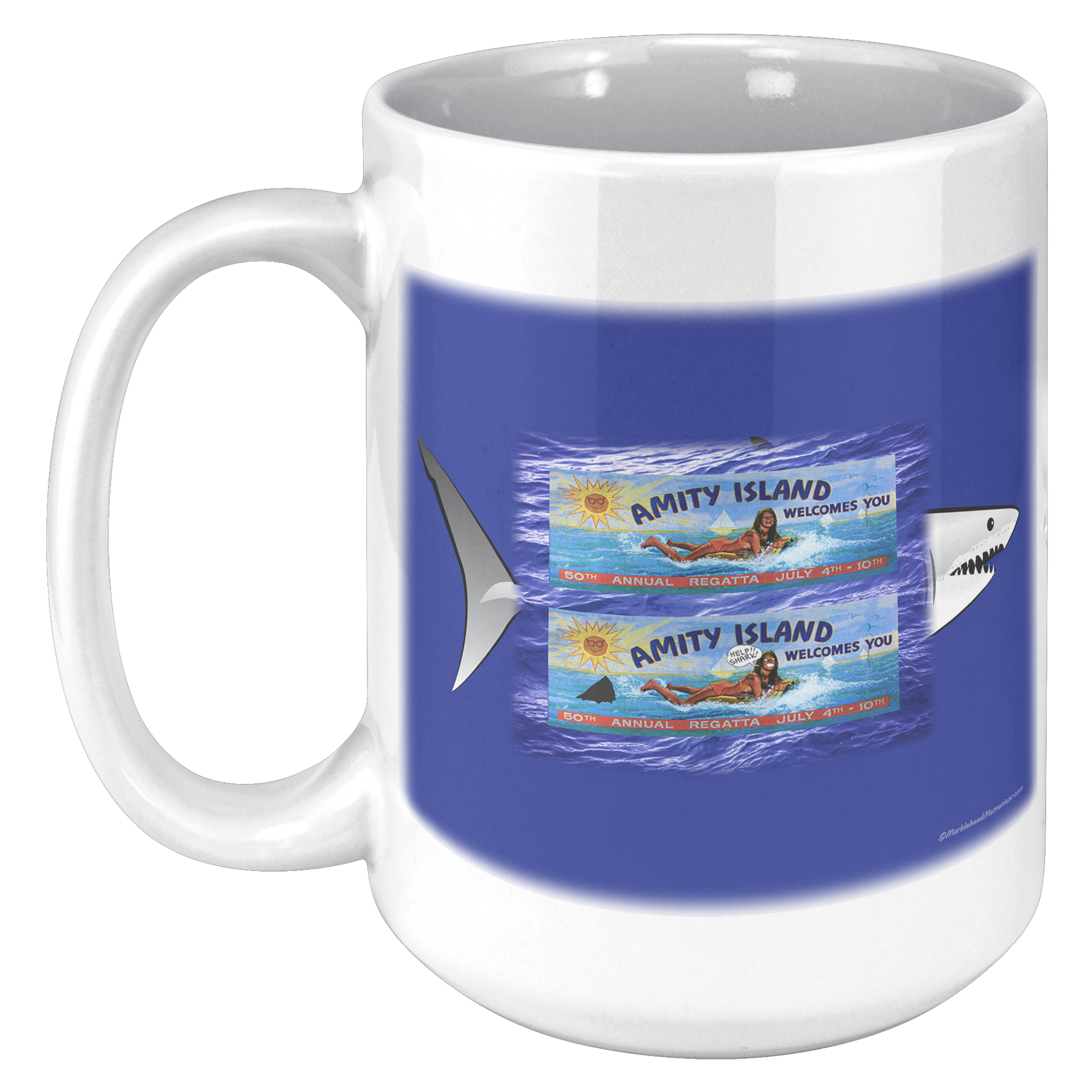 Amity_Welcomes_You_Billboard_Shark_Back_15oz_White_LH_Mockup.png