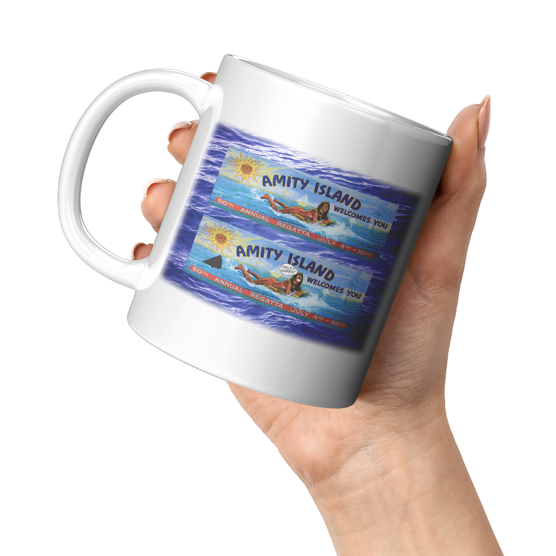 Amity_Welcomes_You_Billboard_Water_Back_11oz_White_LH_Model_Mockup.png