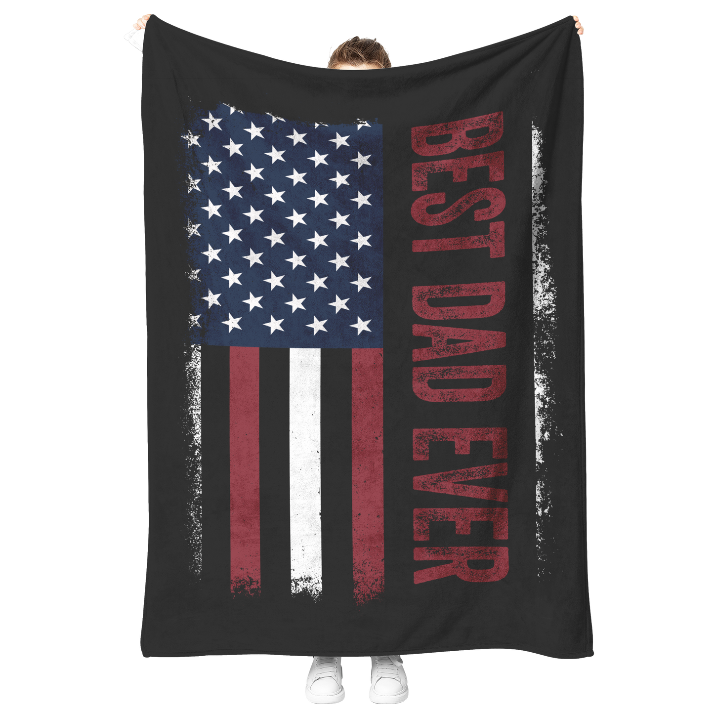 Best_Dad_Ever_Flag_-_Fleece_Blanket_V_Blanket_Model_Mockup.png