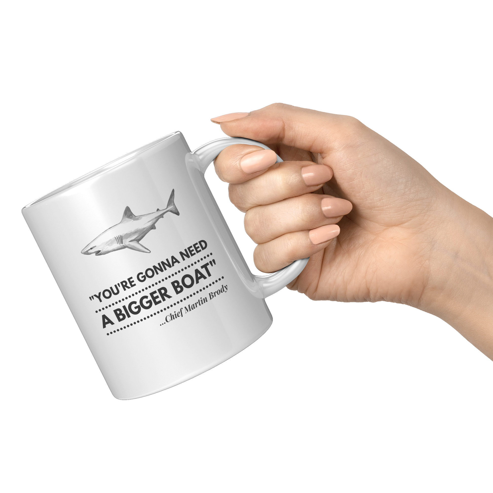 Gonna_Need_a_Bigger_Boat_-_Mug_11oz_White_RH_Model_Mockup.png