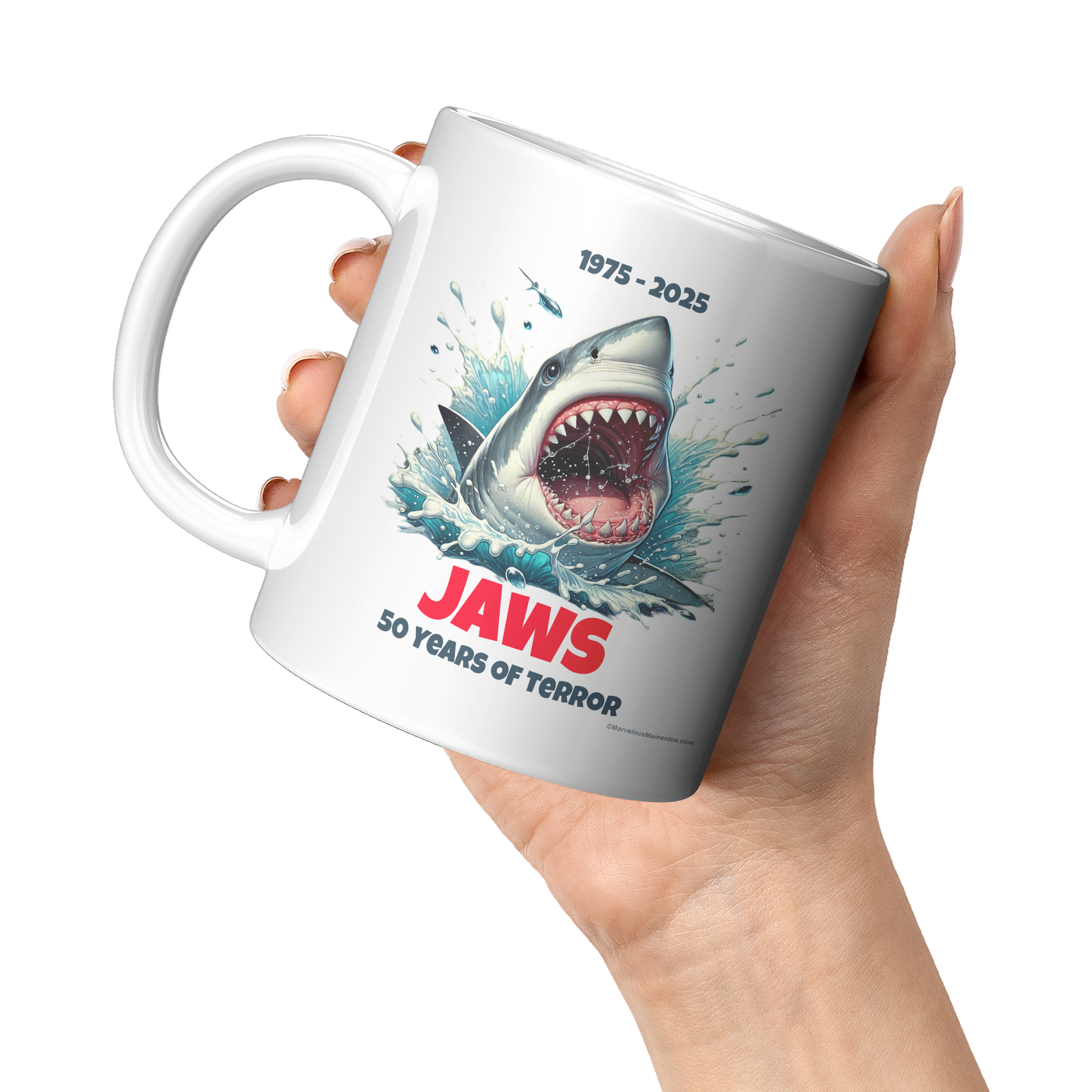 Jaws_-50_Years_of_Terror_Mug_11oz_White_LH_Model_Mockup.png
