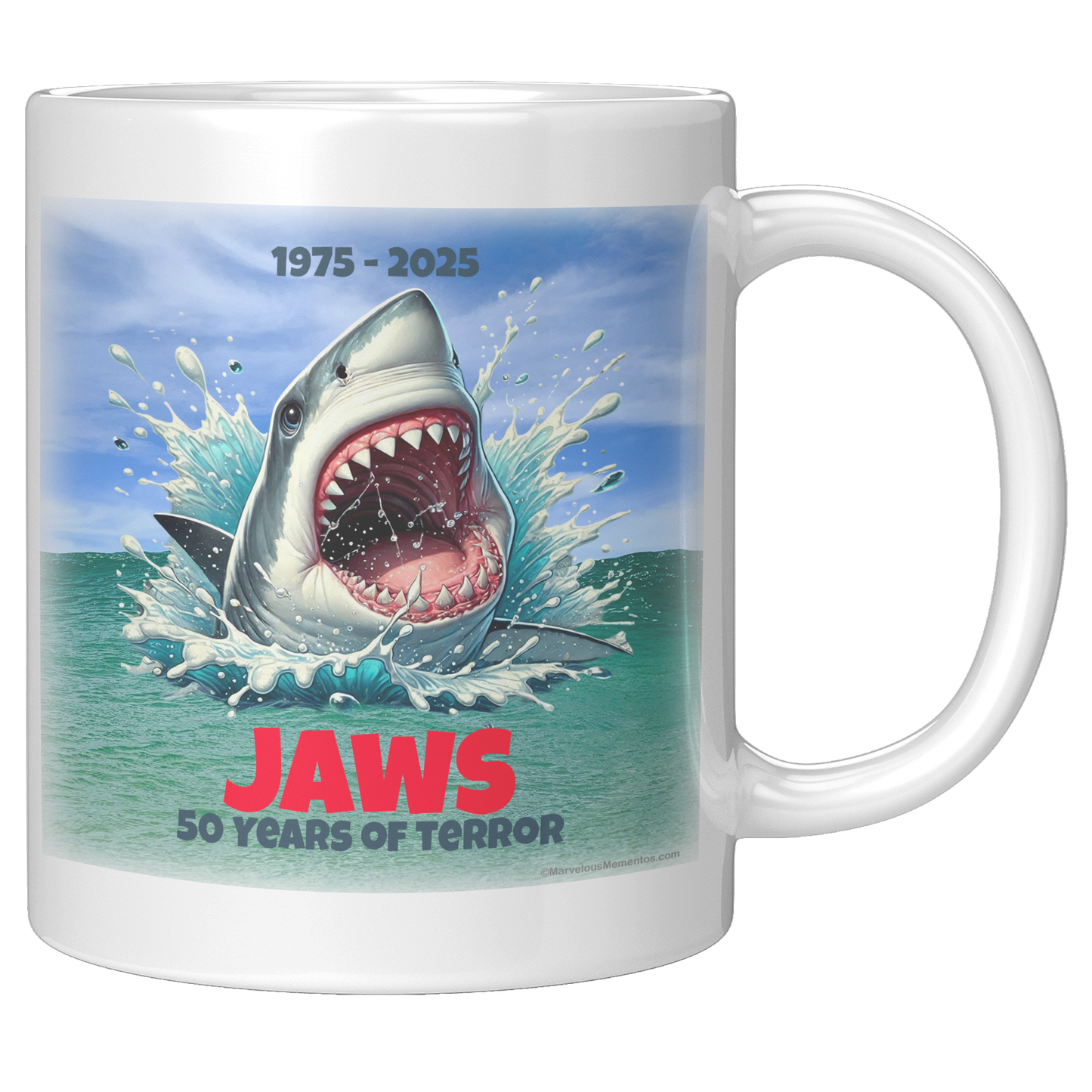 Jaws_-_50_Years_of_Terror_Mug_-_Ocean-S_11oz_White_RH_Mockup.png