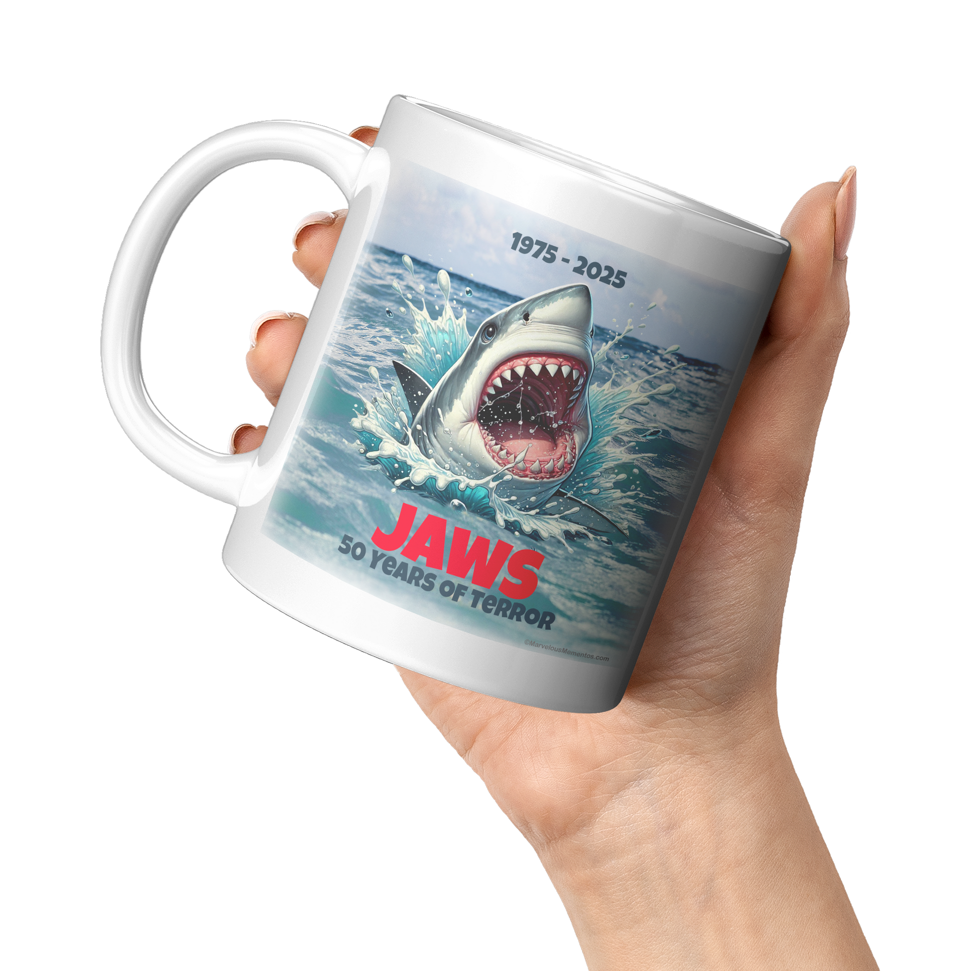 Jaws_-_50_Years_of_Terror_Ocean_Backgro_11oz_White_LH_Model_Mockup.png