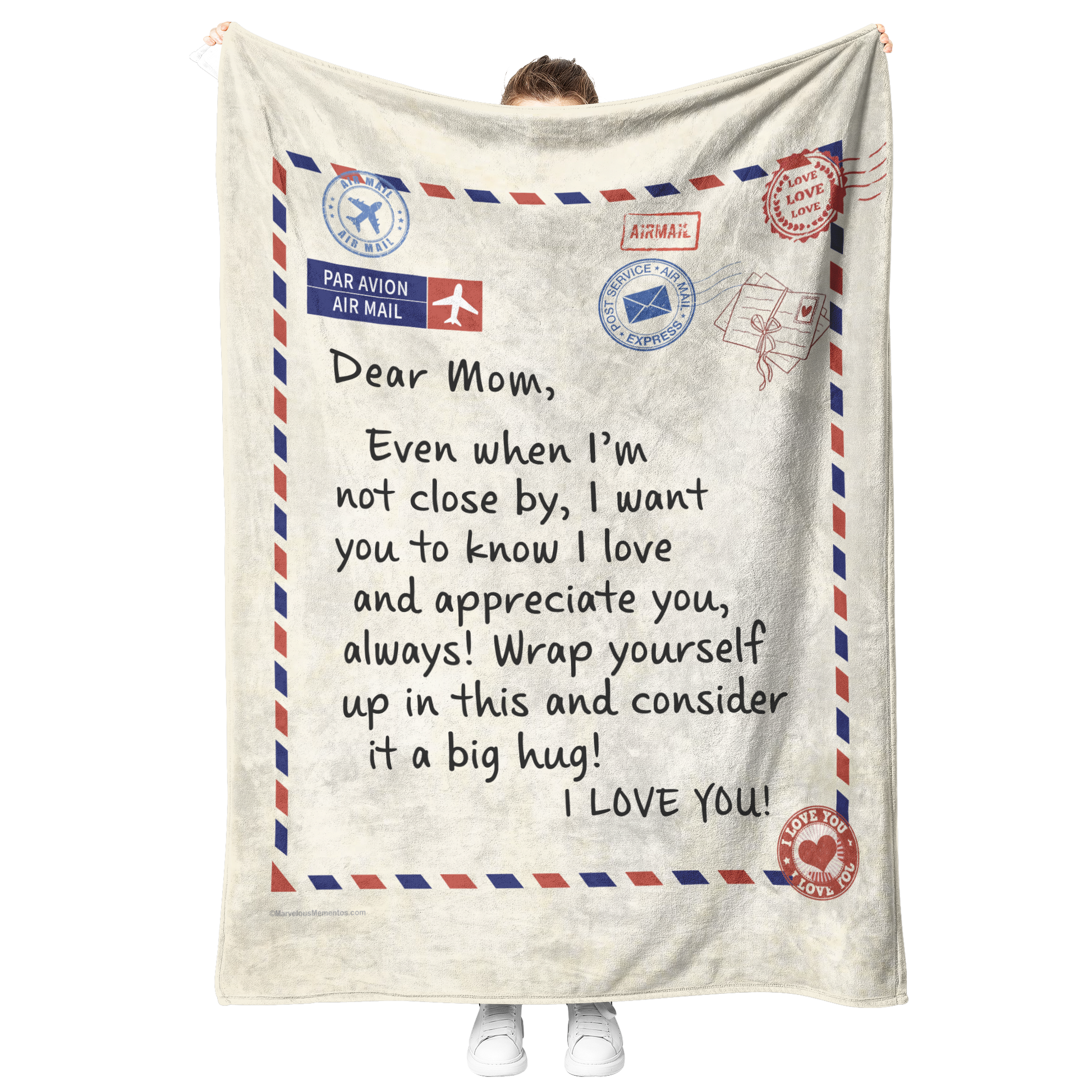 MOM_-_Love_You_Even_When_Not_Close_By_-__V_Blanket_Model_Mockup.png