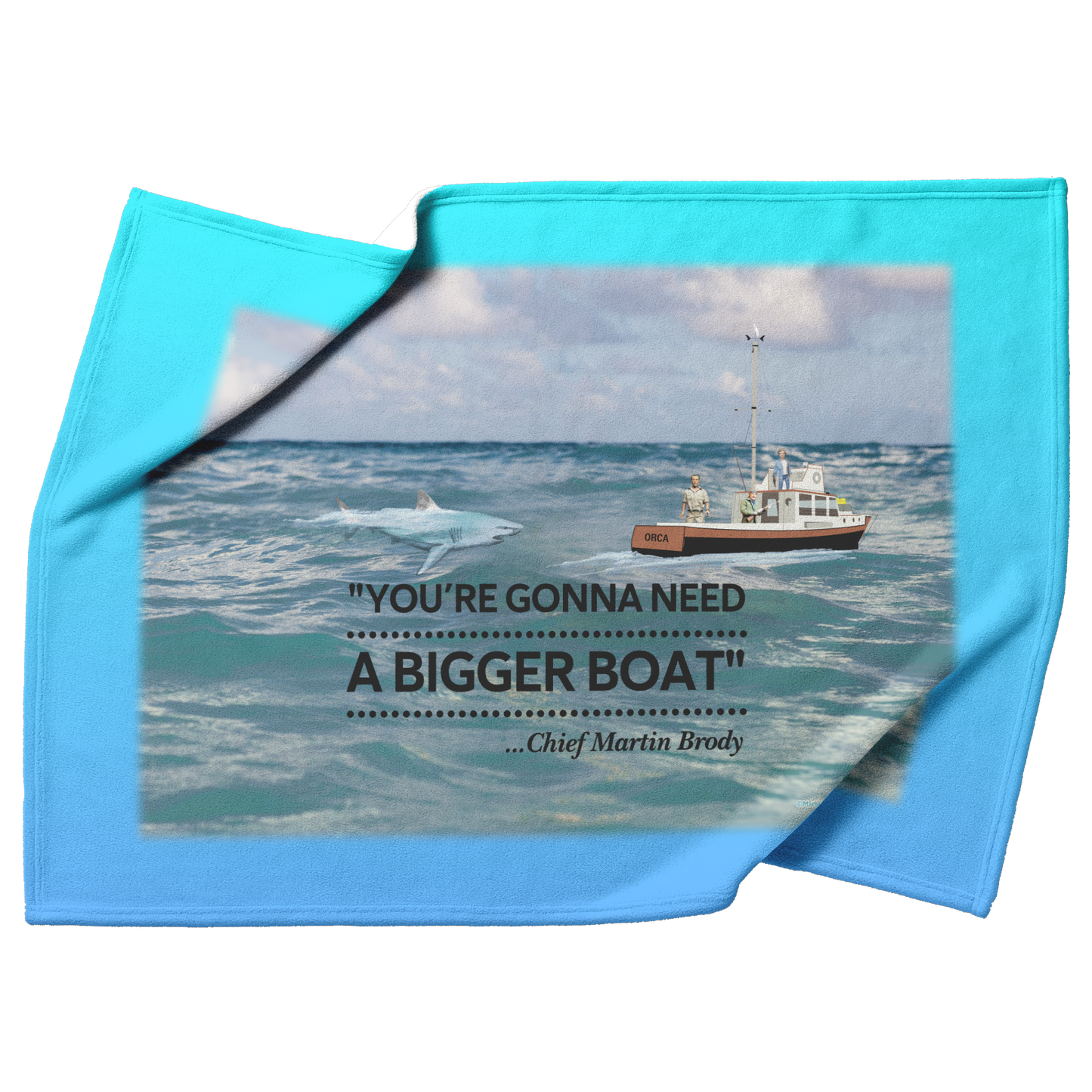 Need_A_Bigger_Boat_Scene_-_Fleece_Blanke_H_Blanket_Top_Bottom_Folds_Mockup.png