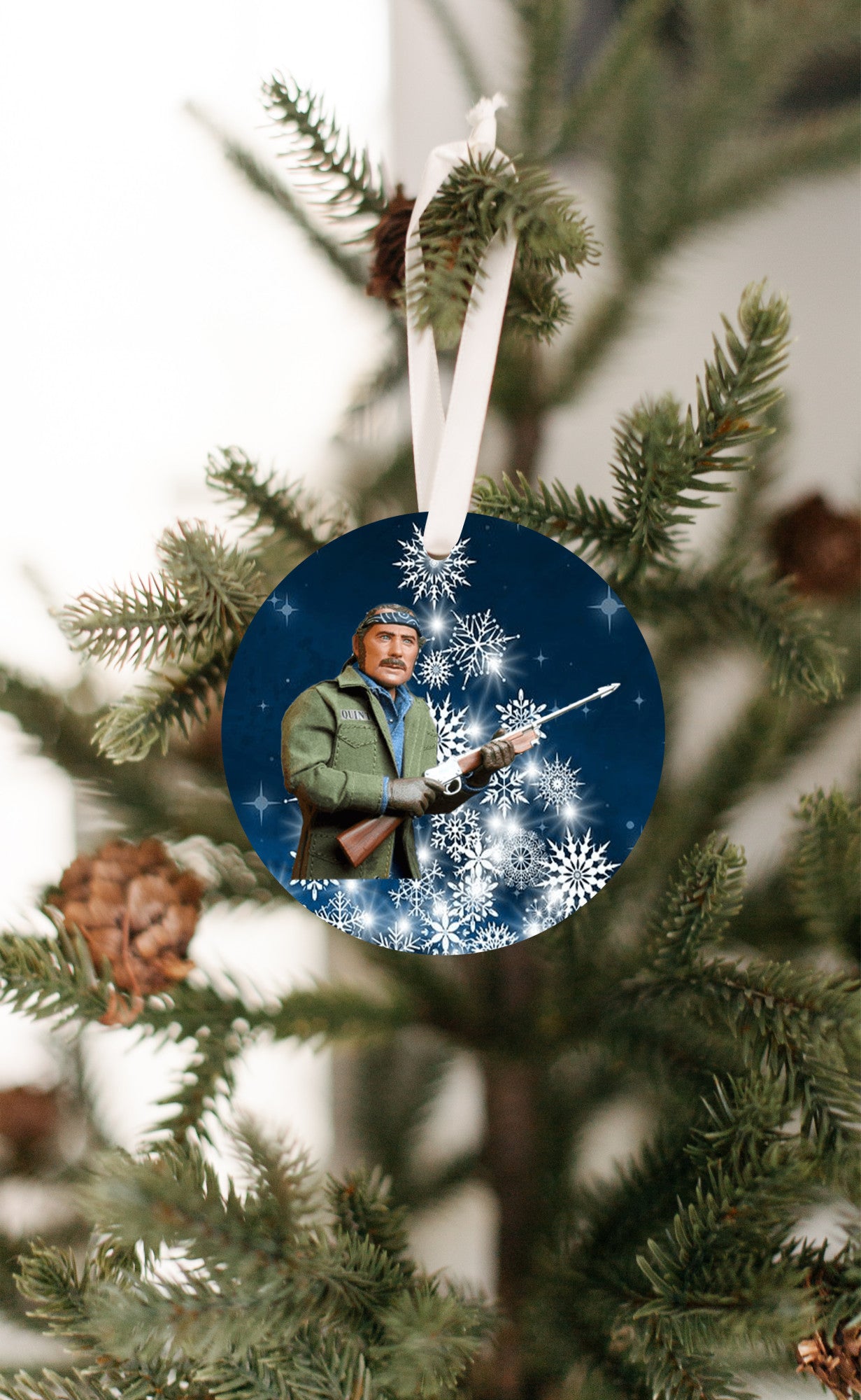 Jaws - Quint, Tree-Stars Ornament - Get 50% OFF When you By 10 or more! Mix & Match!**  GREAT GIFT IDEA!