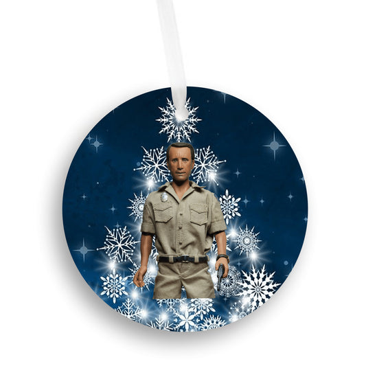 Jaws - Chief Brody, Tree-Stars Christmas Ornament - Get 50% OFF When you buy 10 or more! Mix & Match!**  GREAT GIFT IDEA!