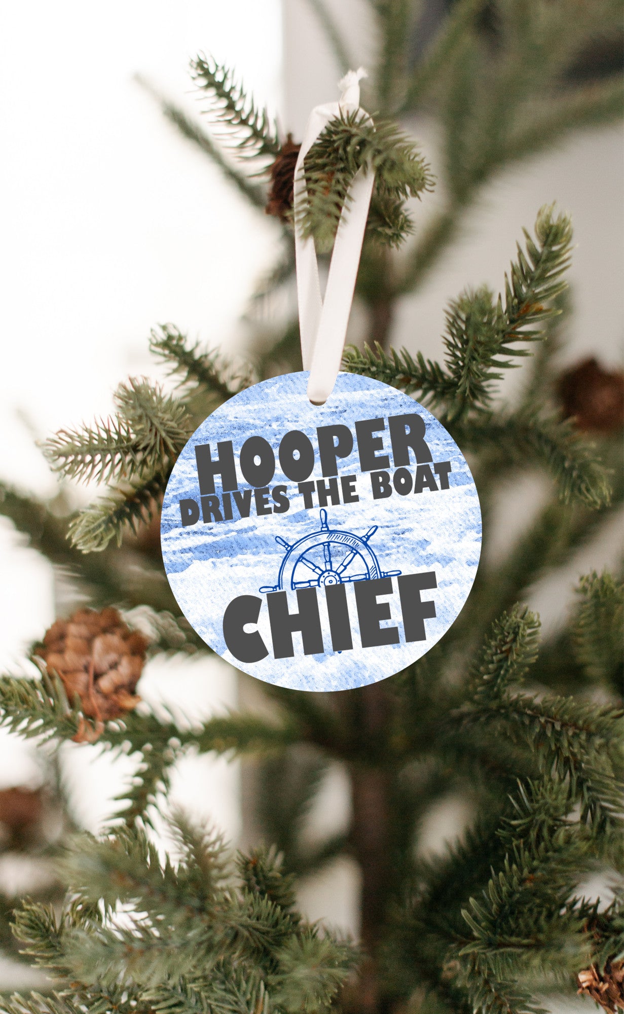 Jaws - Hooper Drives The Boat Chief, Ornament - Get 50% OFF When you By 10 or more! Mix & Match!**  GREAT GIFT IDEA!