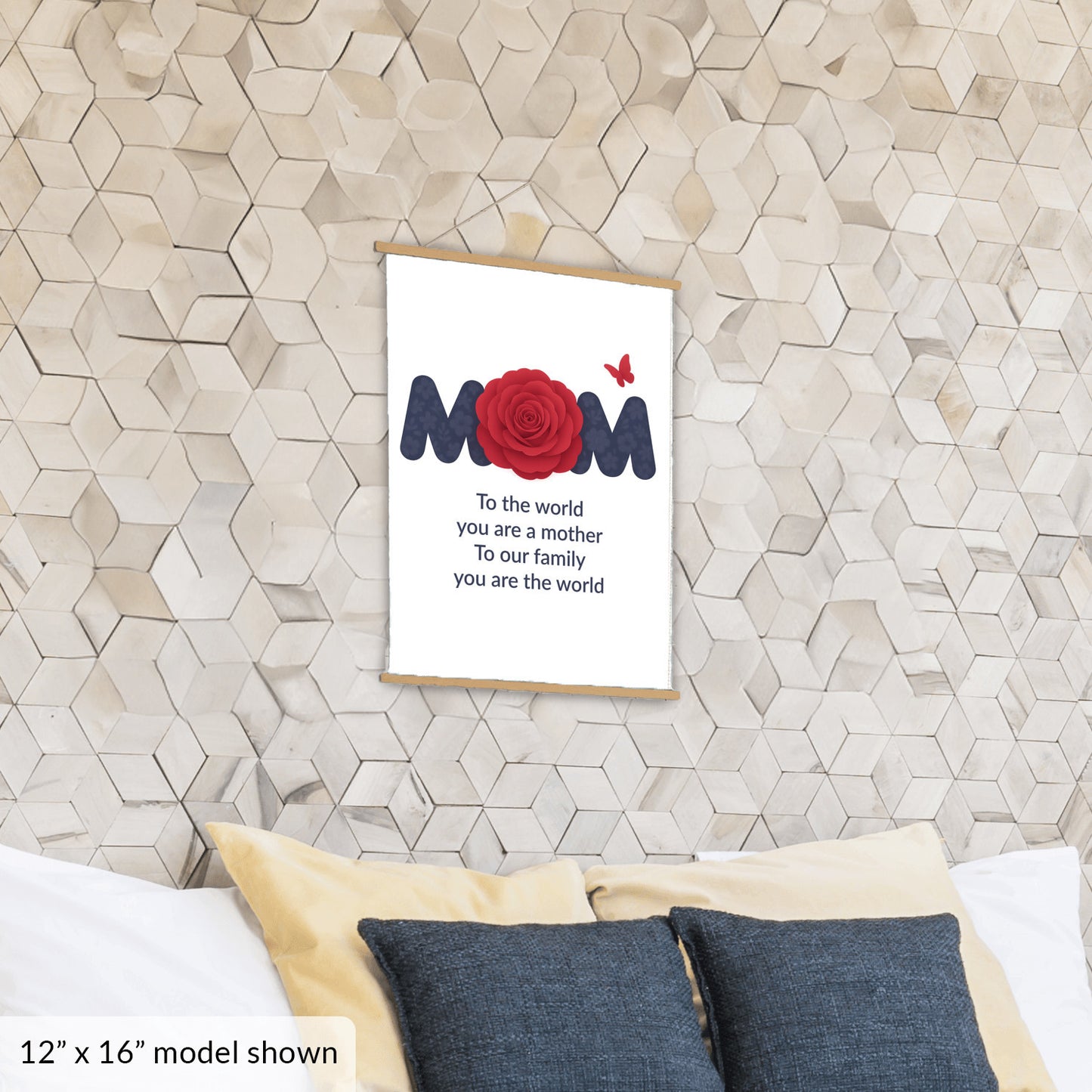 To The World You Are A Mother - Hanging Canvas